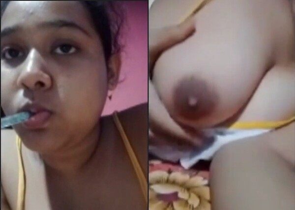 Big boobs horny girl make nude video indian real porn leaked