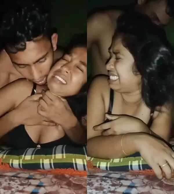 Young horny sexy hot bhabhi painful fucking moaning dewar leaked