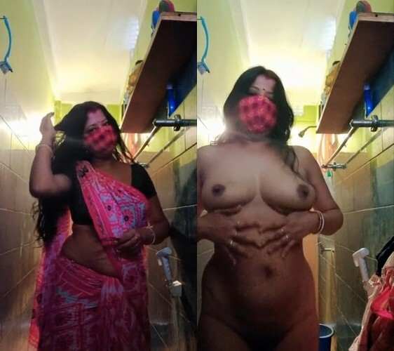 Super hot Arpita boudi bathing indian bhabi nude video leaked