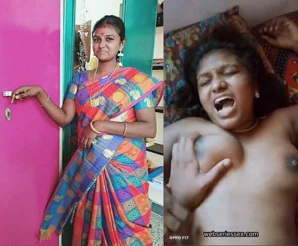 Tamil desi bhabi porn video hard fucking bf enjoy nude mms HD
