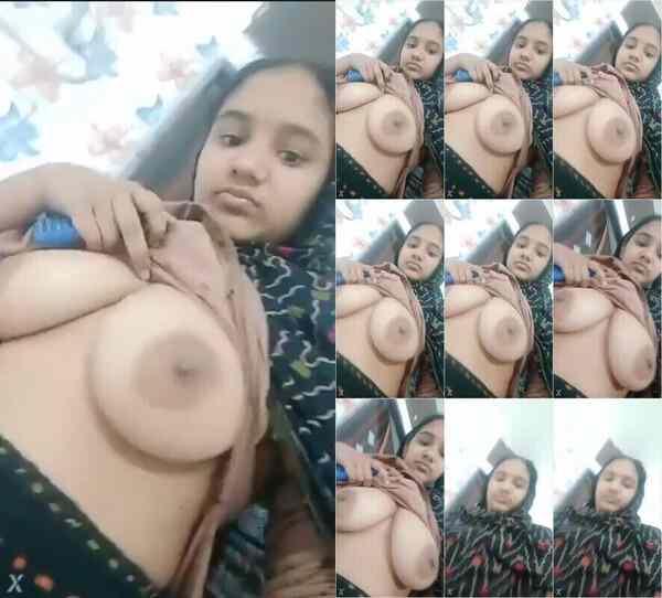 free desi porn village cute muslim girl show big boobs leaked