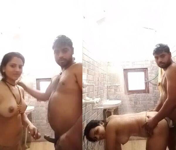 Super sexy horny hot couples indian anal enjoy in bathroom mms