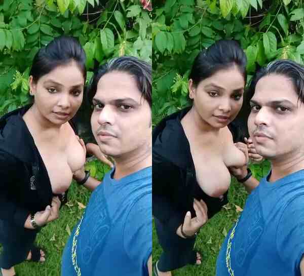 Very horny beautiful couples porn hd desi enjoy outdoor mms HD