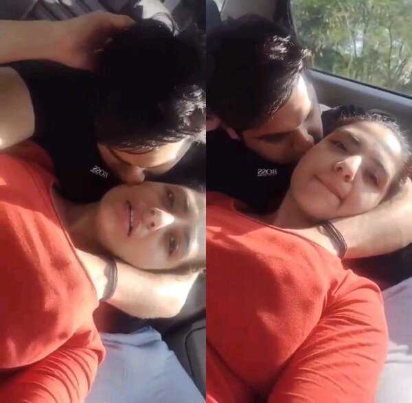 Very horny lover couple free indian porn enjoy in car mms