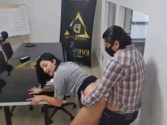 Lovely office babe new xxx video fucked by boss in office