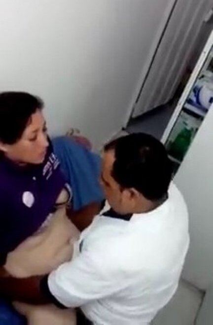 Naughty doctor fucking patient spangbang in clinic mms