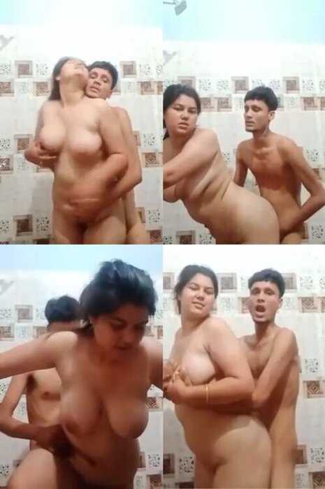 Big boobs hot xxx hindi bhabhi fucking devar in bathroom