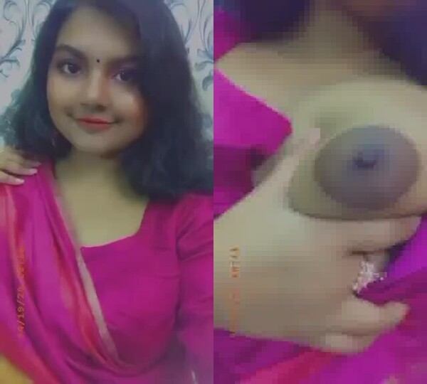 Super cute hot girl xxx indian pron showing nice boobs mms