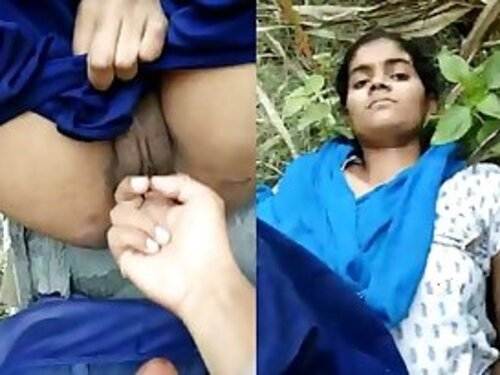 Beautiful village 18 girl new desi porn enjoy with bf in jungle mms