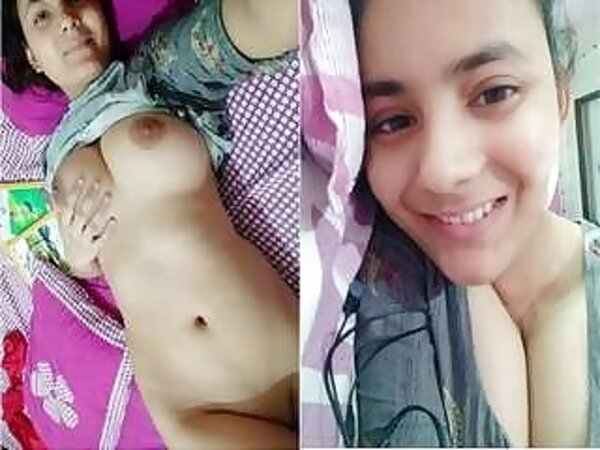 Extremely cute babe chudai desi show boobs fingering pussy