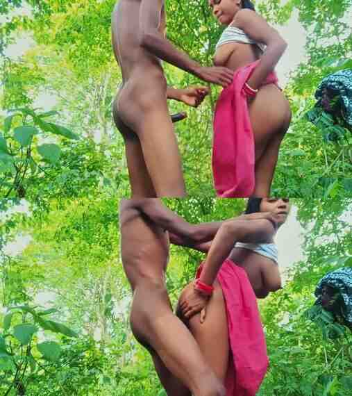 Amateur village xxvideo aunty nephew stand fucked outdoor HD